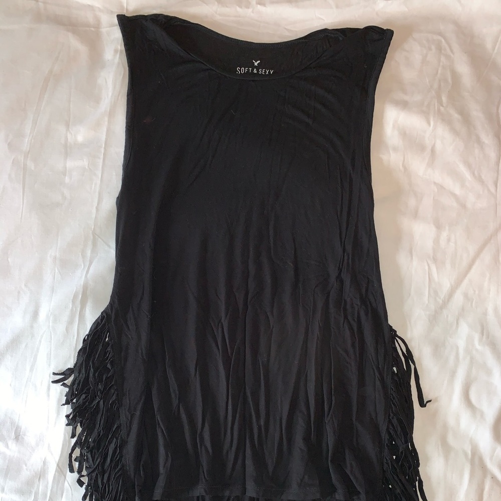 American Eagle Fringe Tank Top